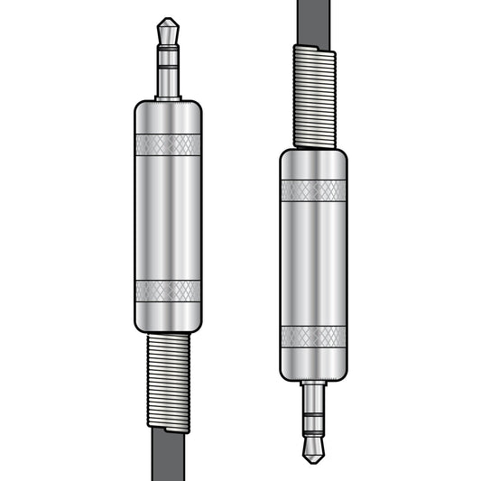 Citronic 3.5mm Stereo TRS Jack to 3.5mm Stereo TRS Jack Audio Lead 1.5m