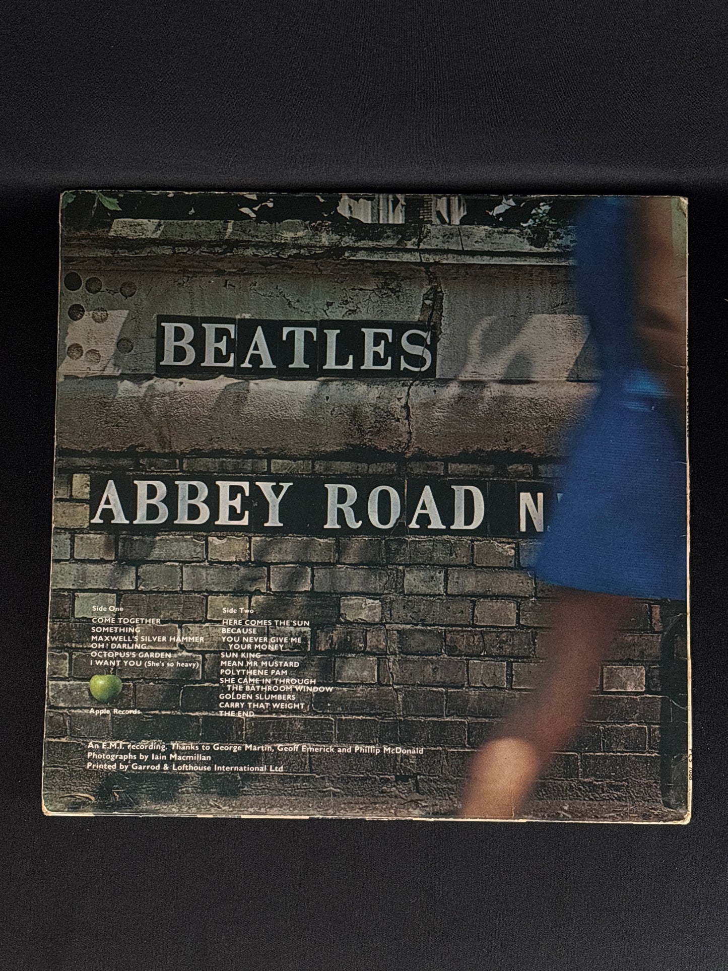 The Beatles Abbey Road 1969 UK LP Apple PCS 7088 YEX 750-1 1st Press VG+ Vinyl