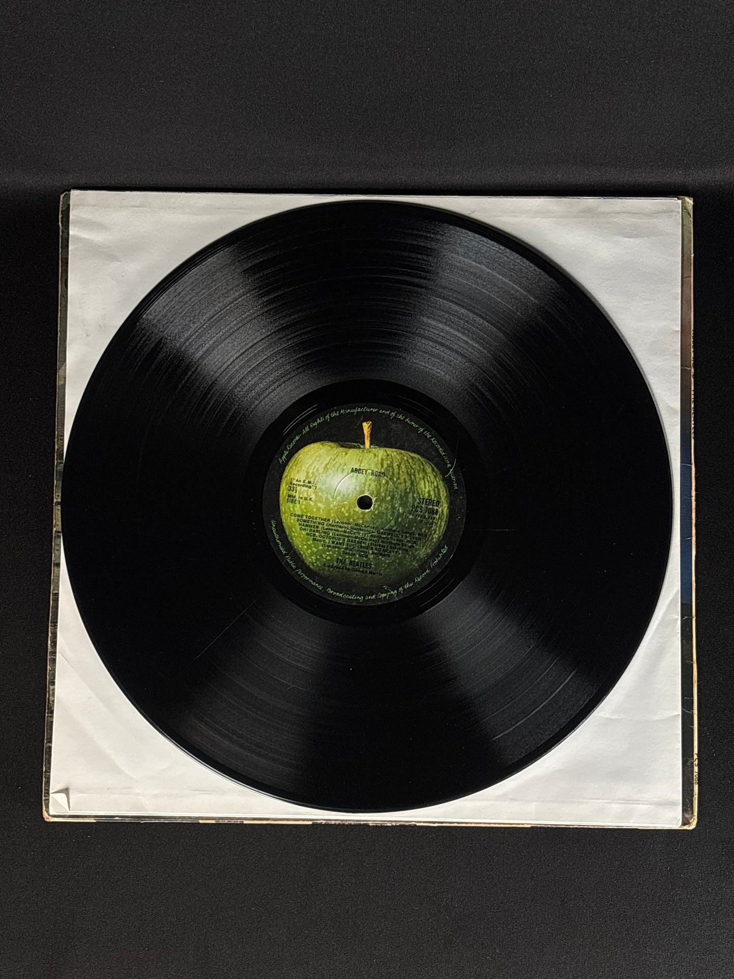The Beatles Abbey Road 1969 UK LP Apple PCS 7088 YEX 750-1 1st Press VG+ Vinyl