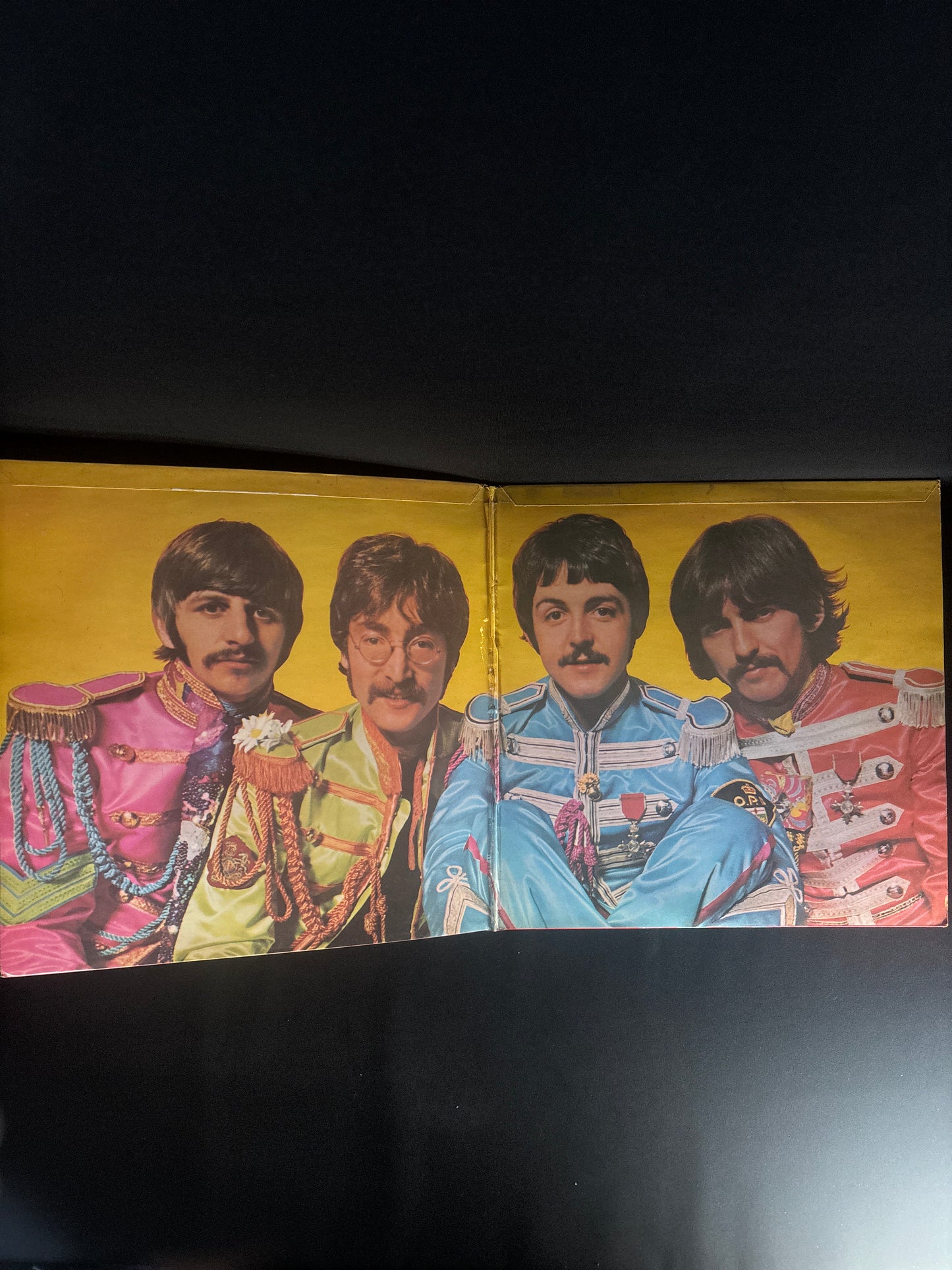 The Beatles Sgt Pepper’s Lonely Hearts Club Band 1967 UK LP Parlophone PMC 7027 XEX 637-1 Original Press VG+ Complete
