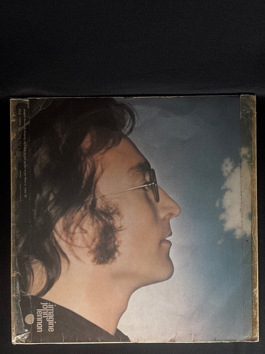 John Lennon Imagine 1971 UK LP Apple PAS 10004 YEX 865-1U Early Press VG+ Vinyl