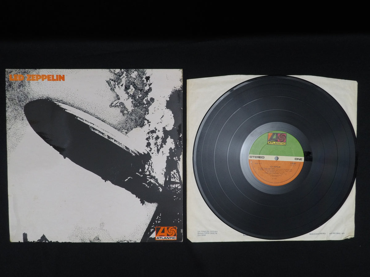 Led Zeppelin UK Atlantic K40031 vinyl and sleeve