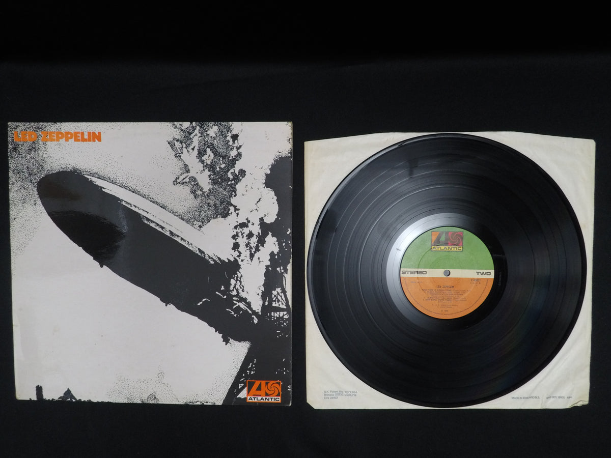 Led Zeppelin UK Atlantic K40031 vinyl and sleeve