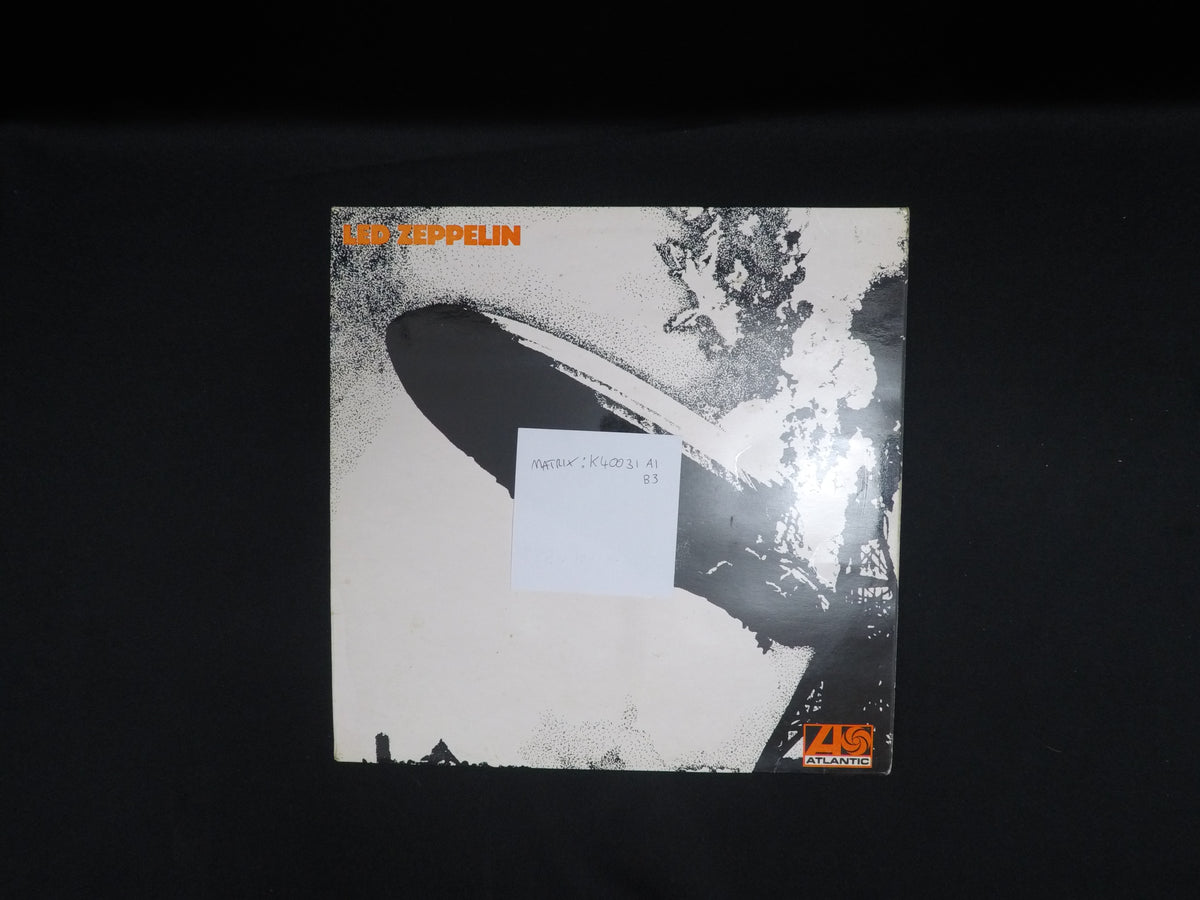 Led Zeppelin K40031 A1 / B3 matrix note