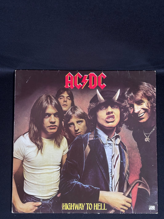 ACDC Highway To Hell 1979 UK LP K50628 A2 Bon Scott VG
