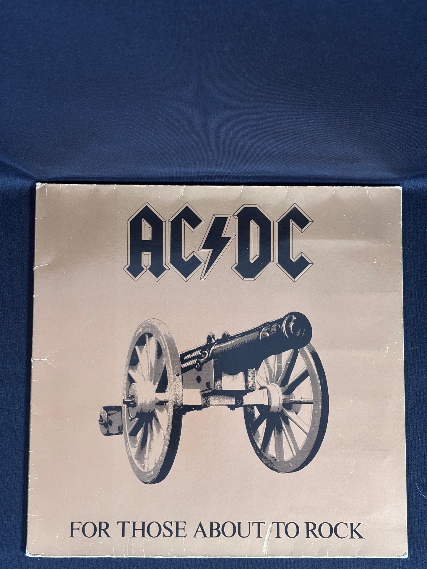 ACDC For Those About To Rock 1981 EU LP ATL50851 A3 VG