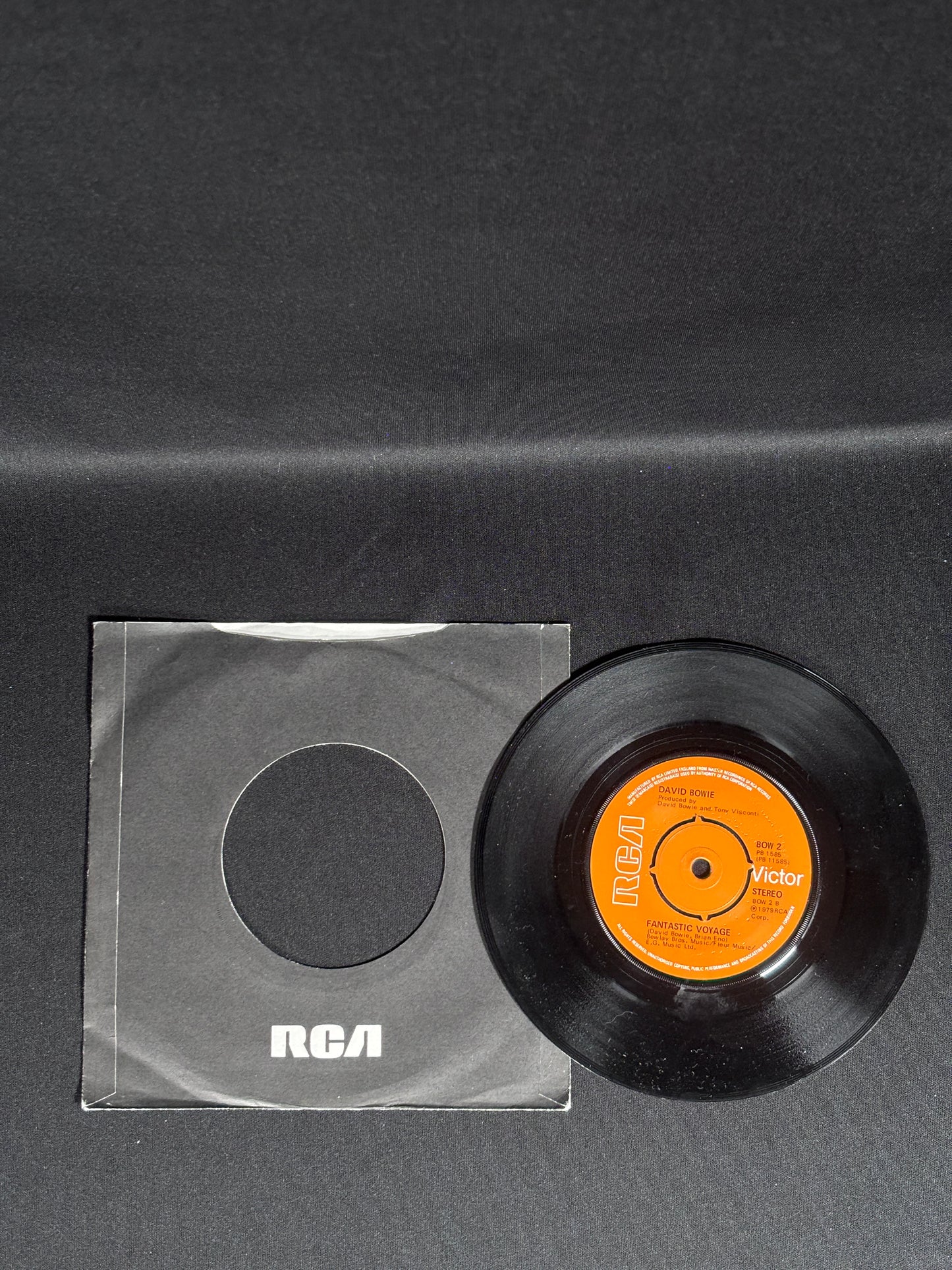 David Bowie Boys Keep Swinging 1979 7” Single BOW 2 RCA VG Vinyl
