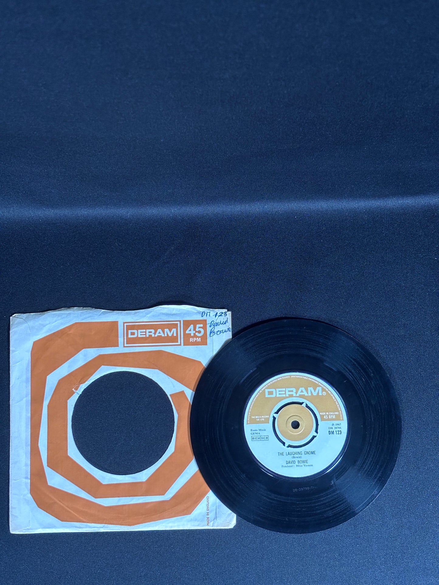 David Bowie The Gospel According To Tony Day 1967 7” Single DM 123 Deram VG Vinyl