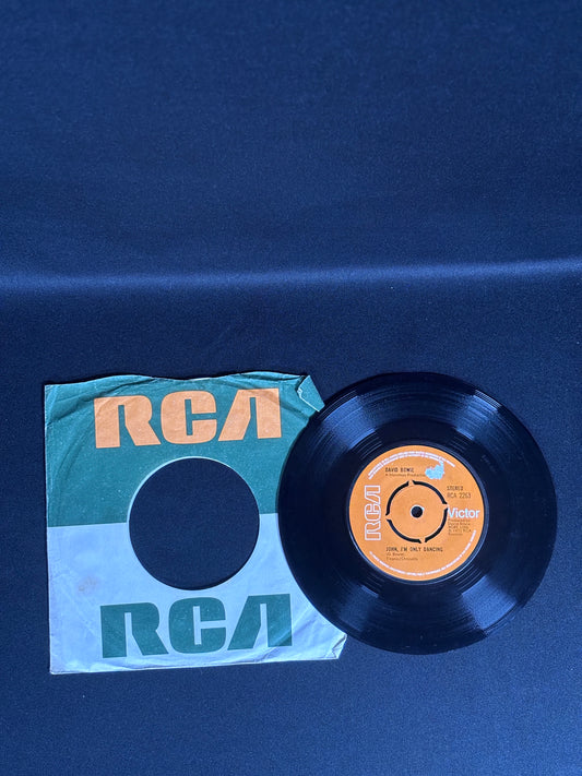 David Bowie John I'm Only Dancing 1972 7” Single RCA 2263 VG Vinyl