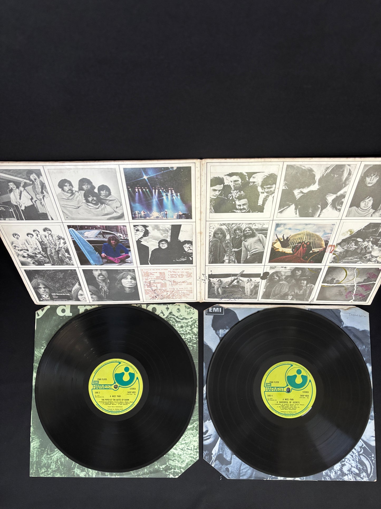 Pink Floyd A Nice Pair 1973 UK 2LP Harvest YAX3420-1 Gatefold VG+ Vinyl VG Sleeve